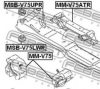 MITSUBISHI 2910A066 Mounting, axle beam